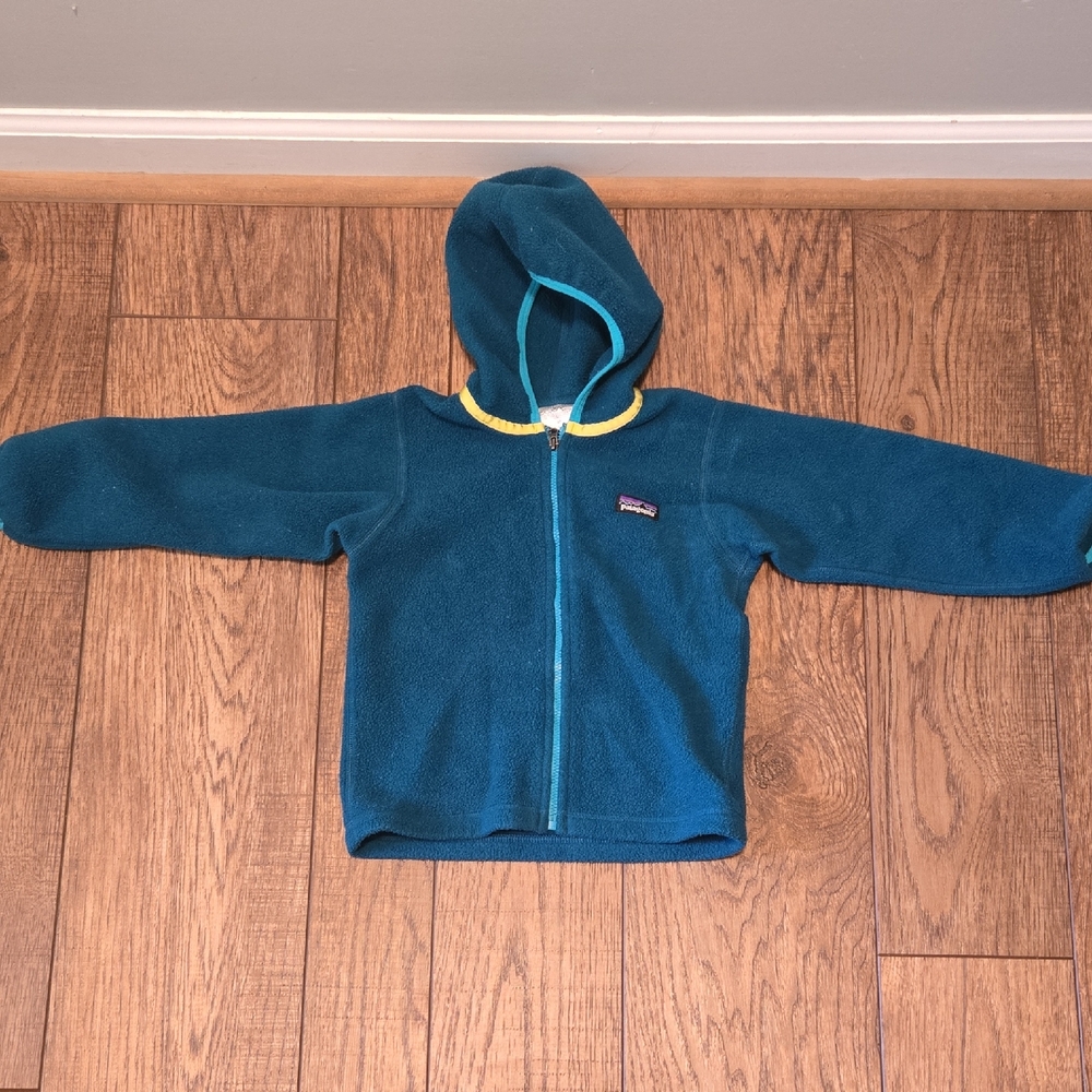 Kids Teal Fleece Hoodie